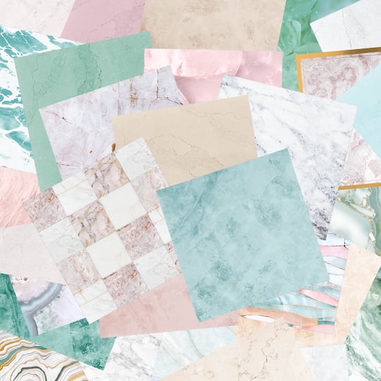 12" x 12" Stone Paper Pad by Recollections™, 58 Sheets